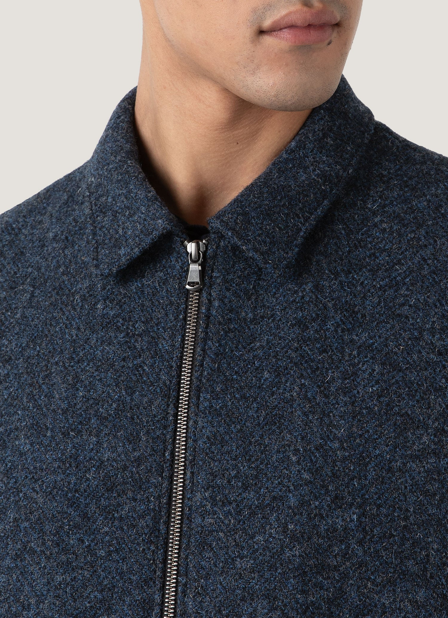Harris Tweed Harrington Jacket - 6