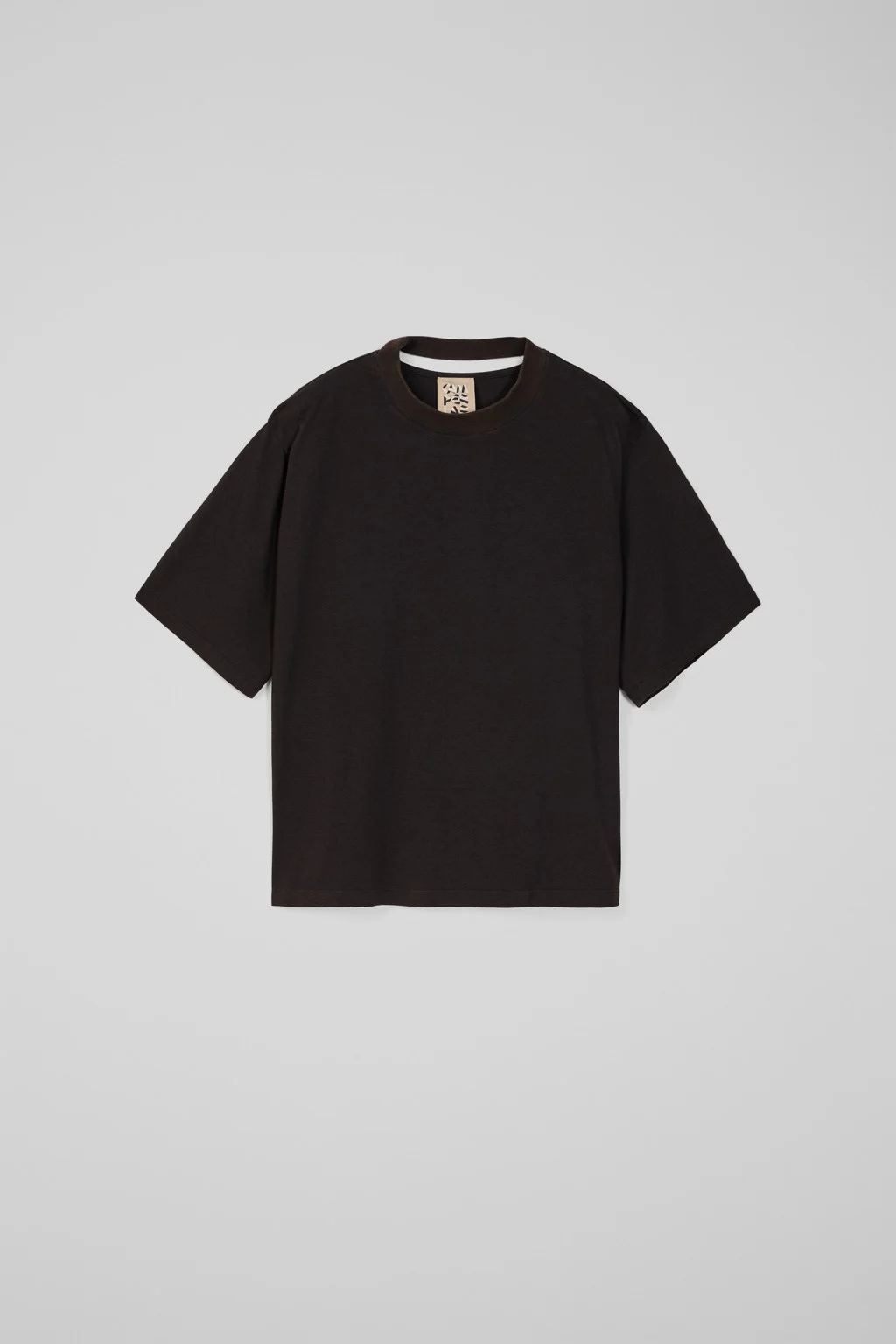 Faded Black Boxy T-shirt - 1
