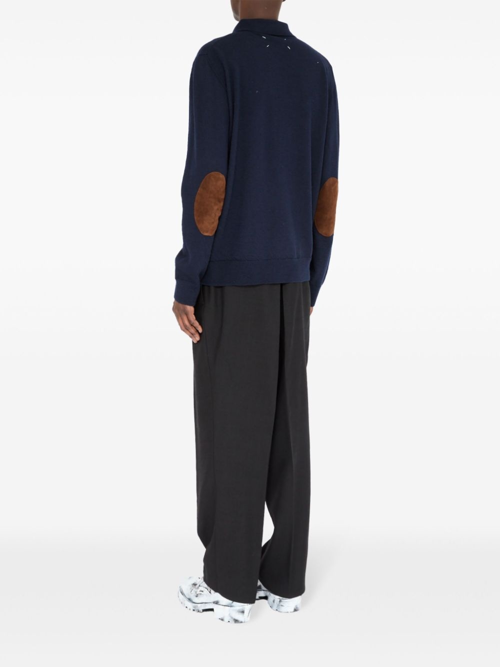 wool polo shirt - 5