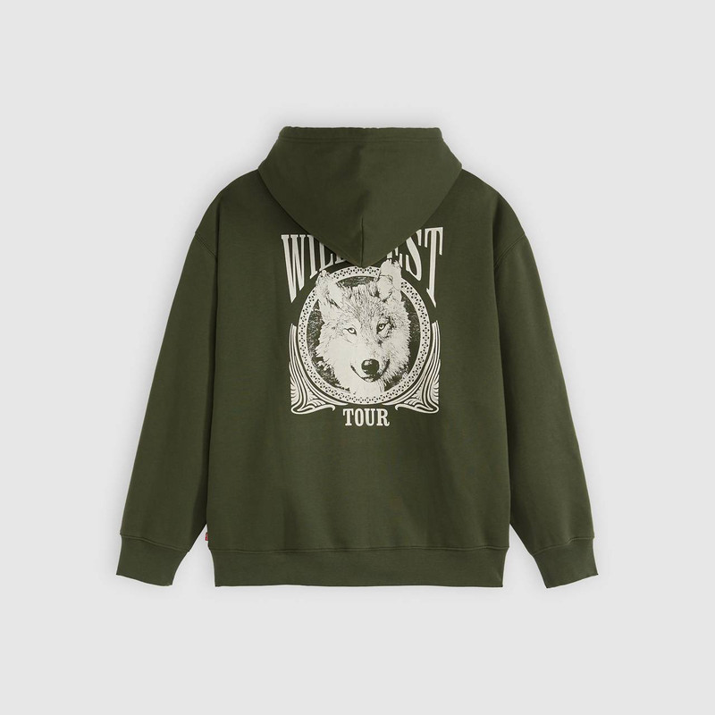 RELAXED GRAPHIC HOODIE SWEATSHIRT 6