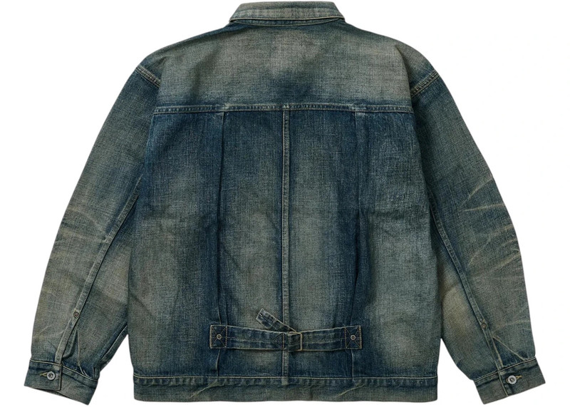 PALACE Palace x Neighborhood Savage Denim Jacket Indigo outlook