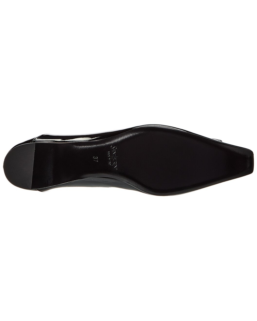 Saint Laurent Poppy Patent Ballerina Flat - 4