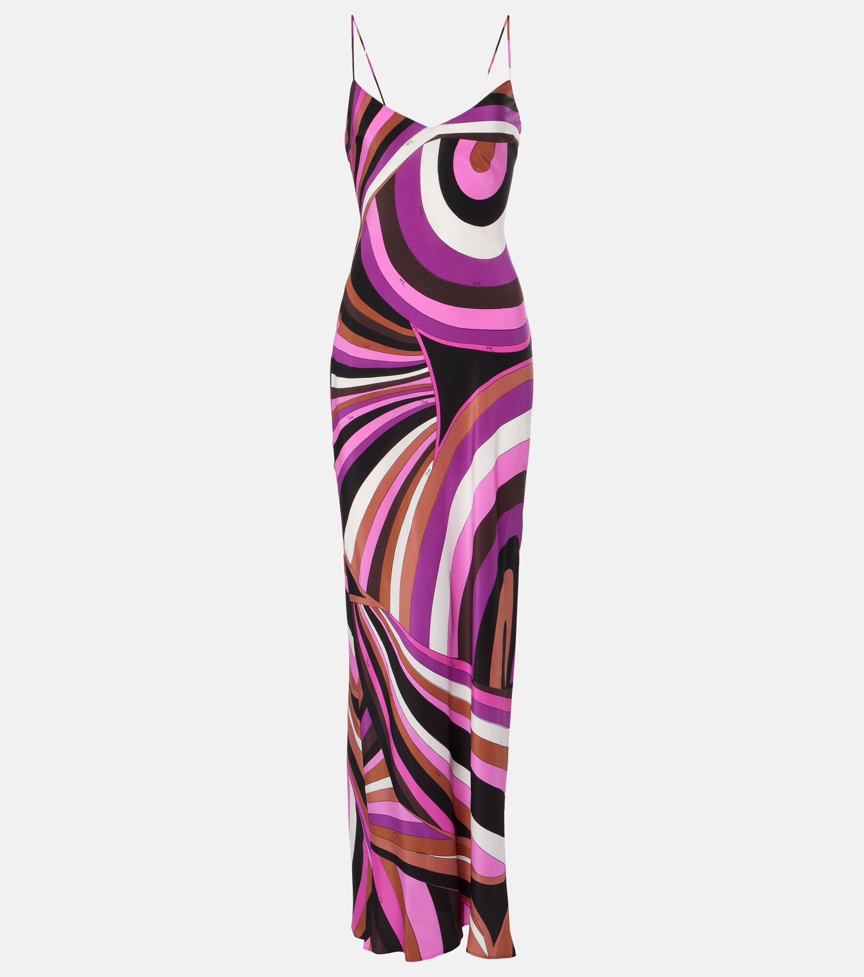 Iride silk slip dress - 1
