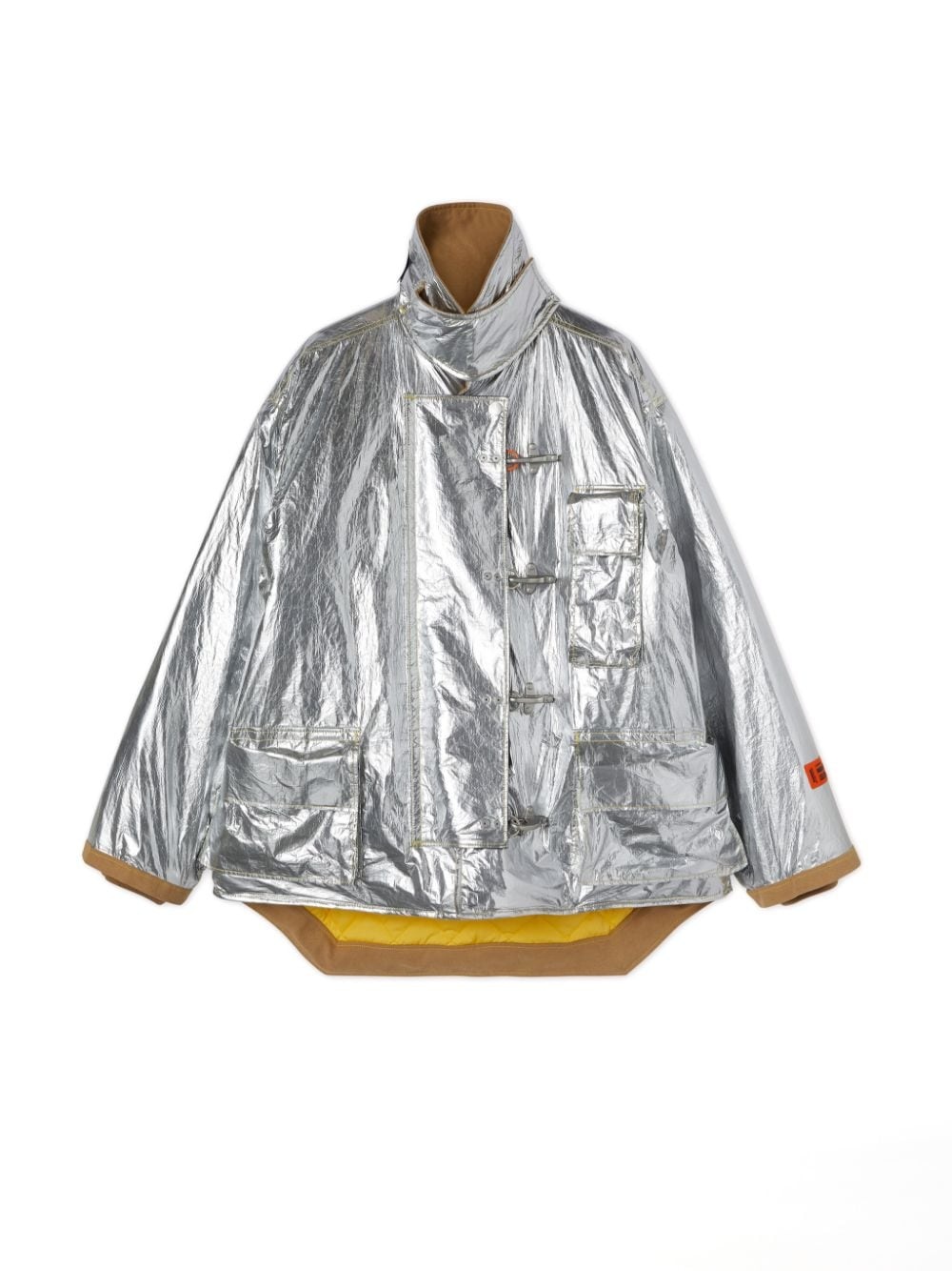 SILVER FIREMAN JACKET - 1