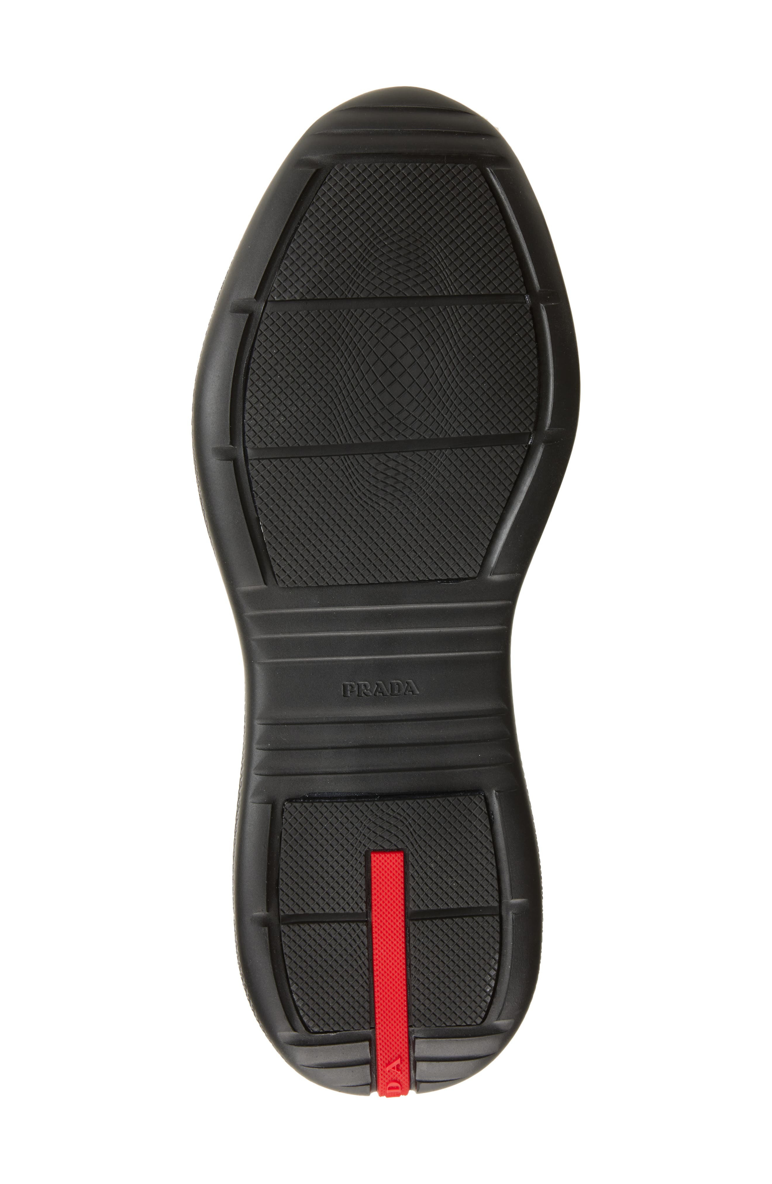 Prada America's Cup High Top Sneaker in Nero at Nordstrom - 6