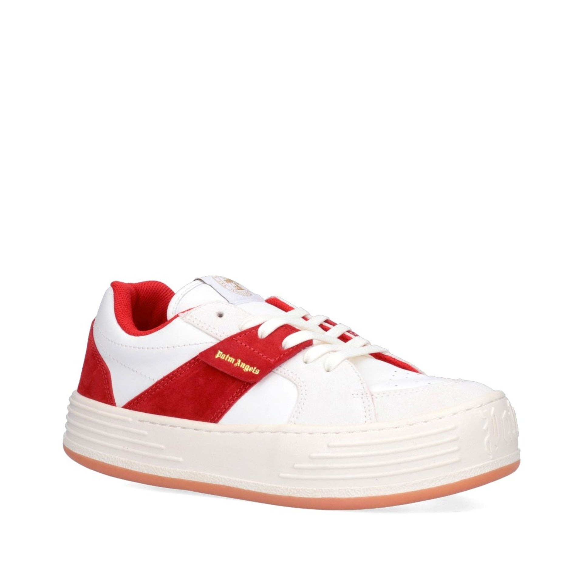 Palm Angels Leather Logo Sneakers Men - 2