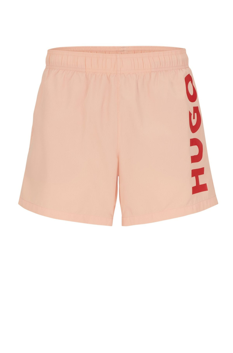 SWIM SHORTS WITH LOGO PRINT 1