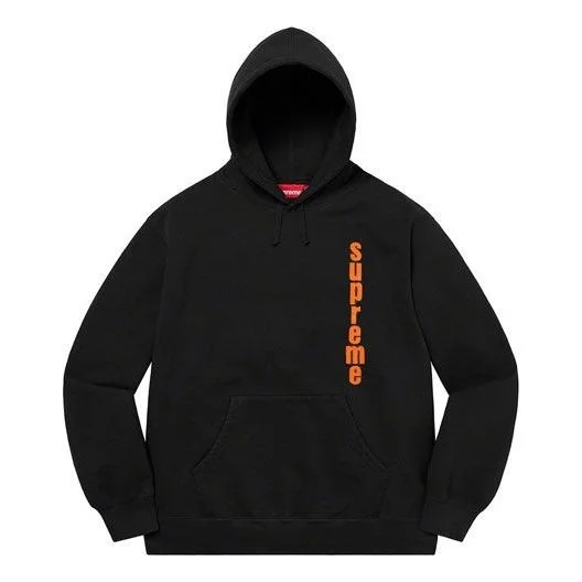 Supreme Invert Hooded Sweatshirt 'Black Orange Blue White' SUP-SS21-664 - 1