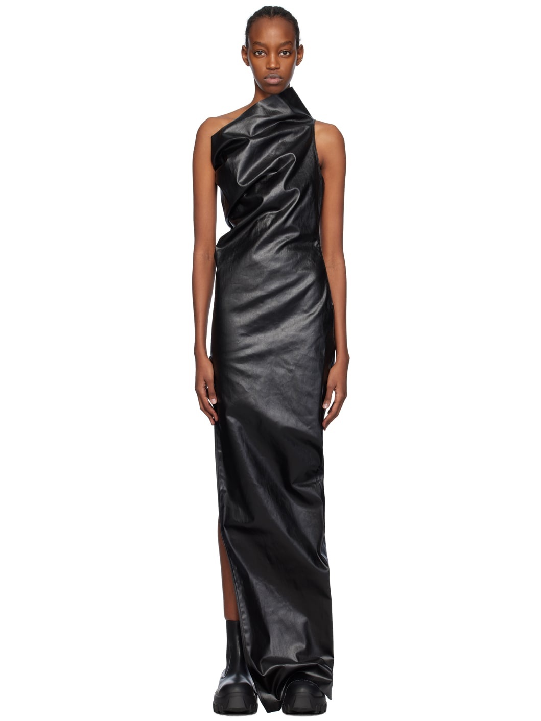 【関税&送料込】Rick Owens Athena Long Dress Rick Owens Athena Gown in Pink | FWRD