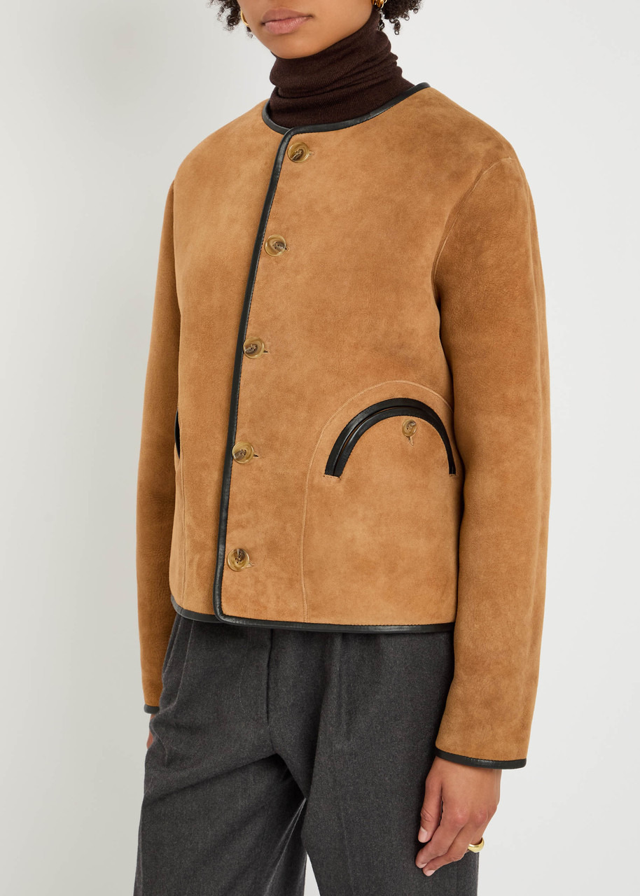Blaze Milano Tatoosh Reversible Sheepskin Jacket - 6
