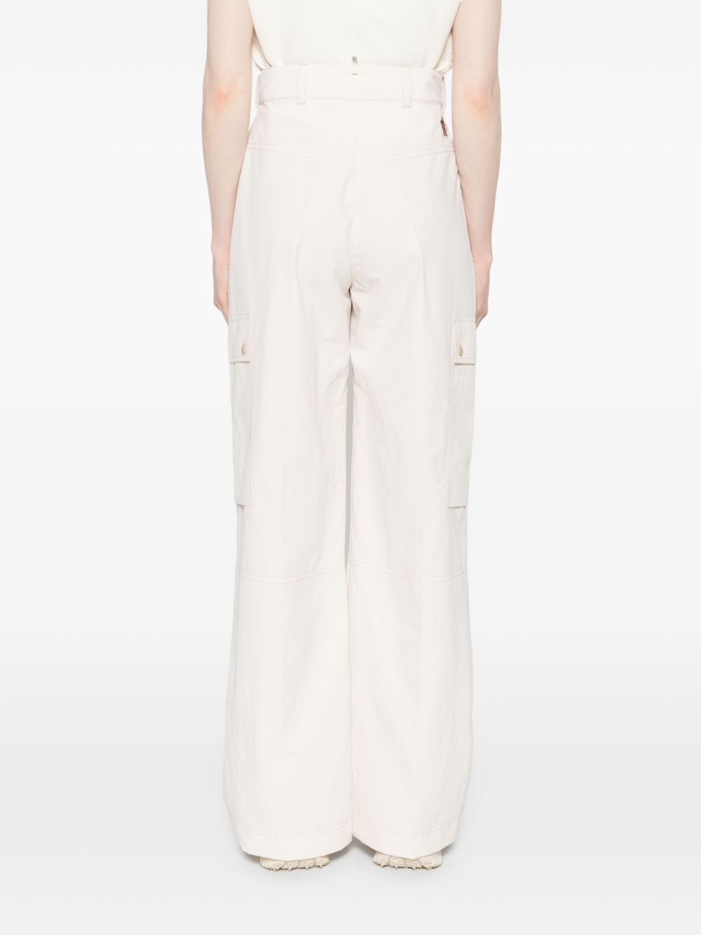 crinkled cargo pants - 4