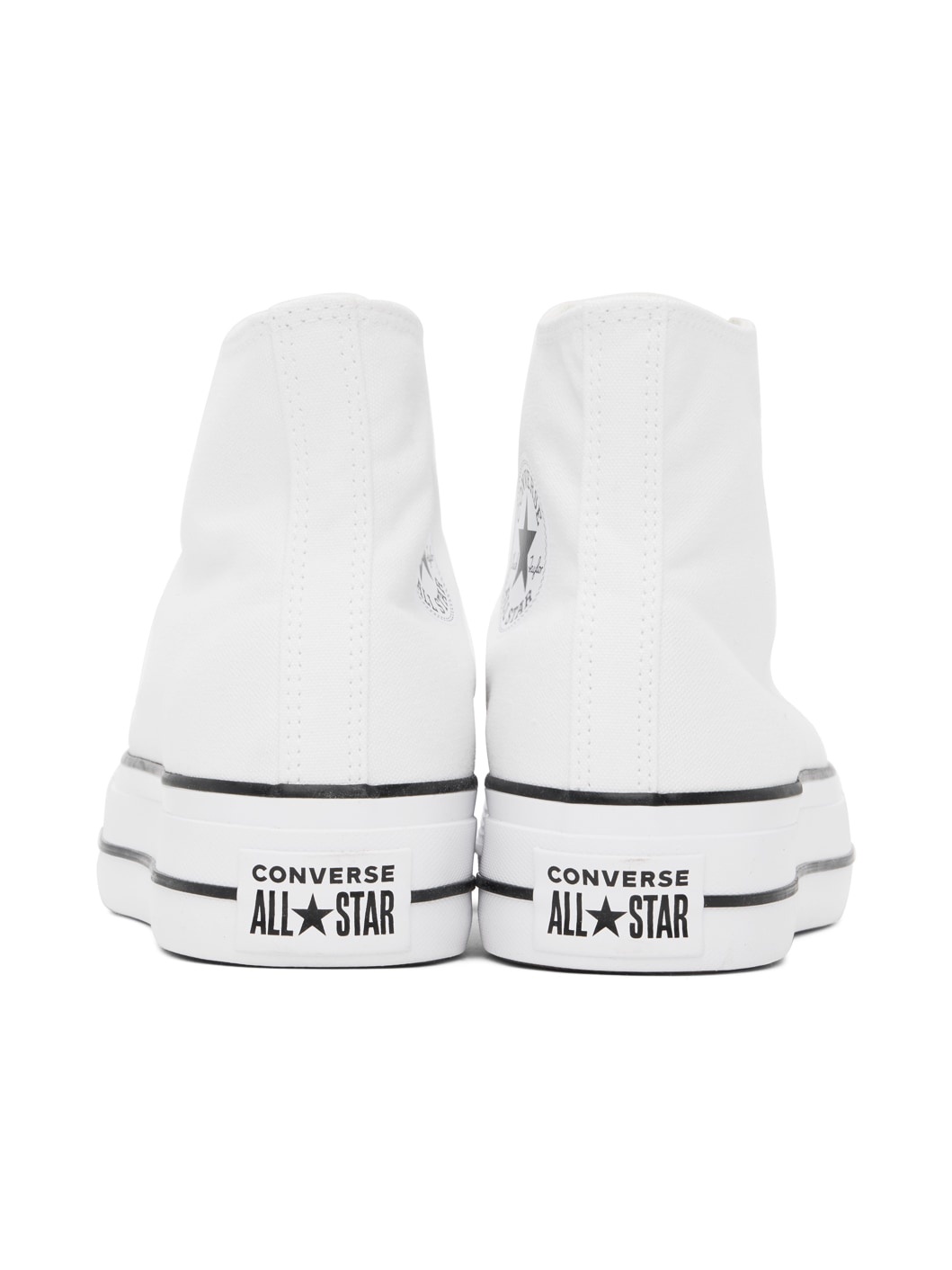 White Chuck Taylor All Star Platform Sneakers - 2