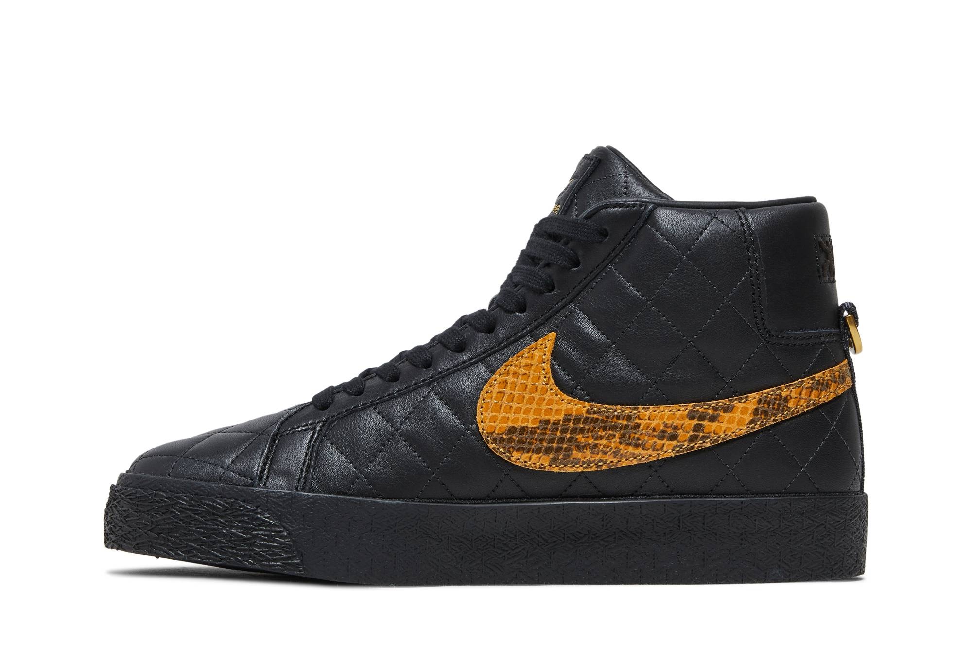 Supreme x Zoom Blazer Mid QS SB 'Black Snakeskin' - 3