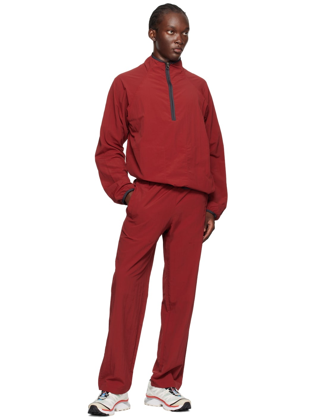 【関税込み】RANRA レッド Ganga ジャケット RANRA Red Ganga Jacket | REVERSIBLE