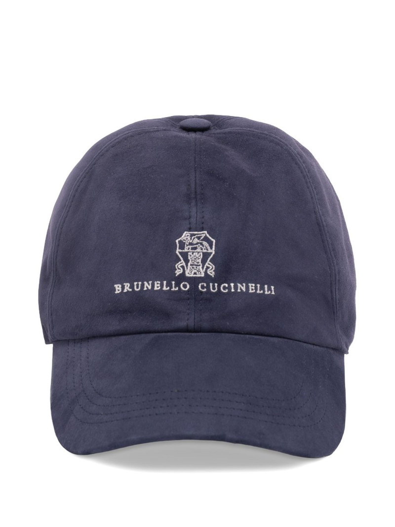 logo-embroidered baseball cap 1