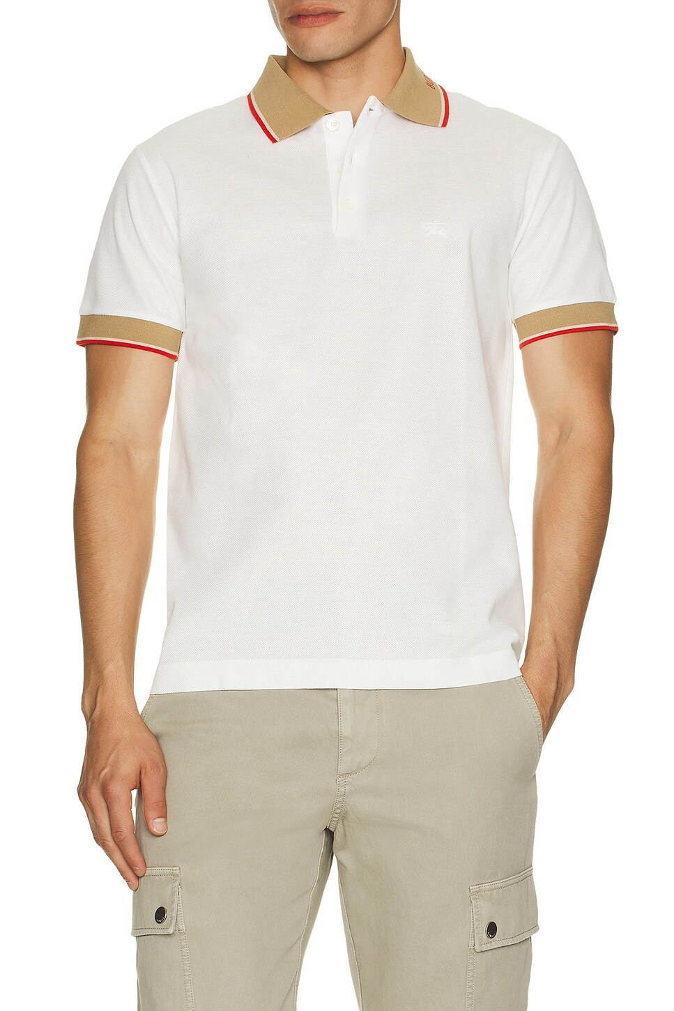 Collar Slim Fit Polo - 4
