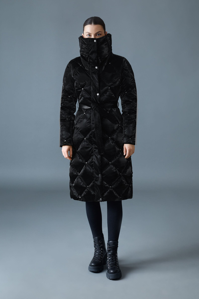 IZUMI-GLO 2-in-1 Quilted Down Coat With Removable Bib 7