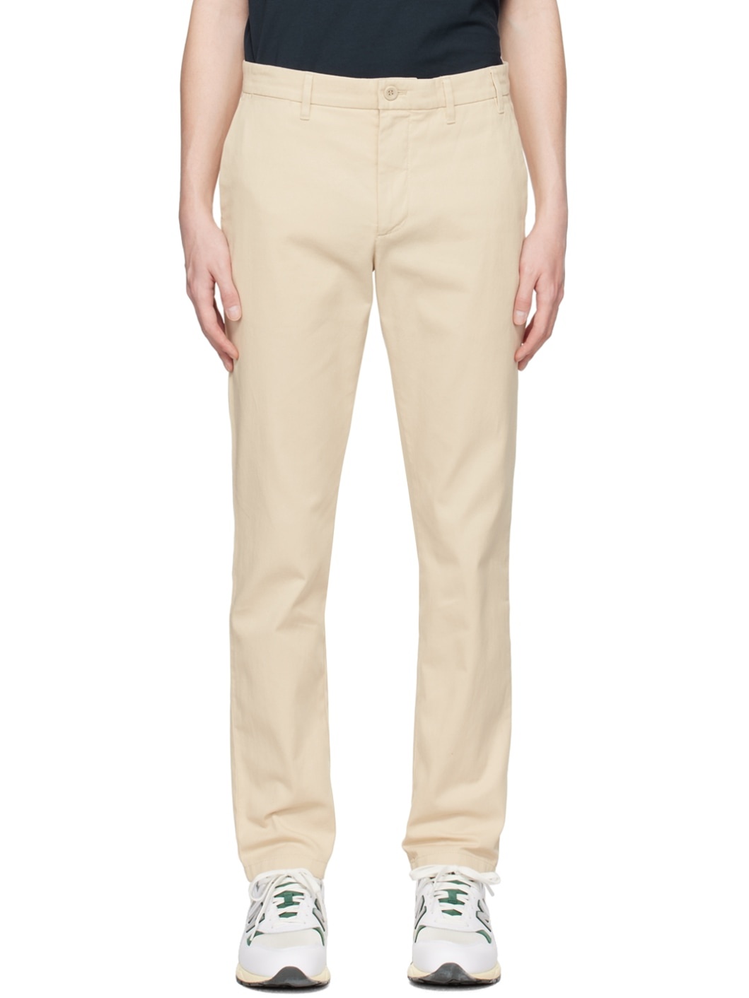 Beige Aros Trousers - 1