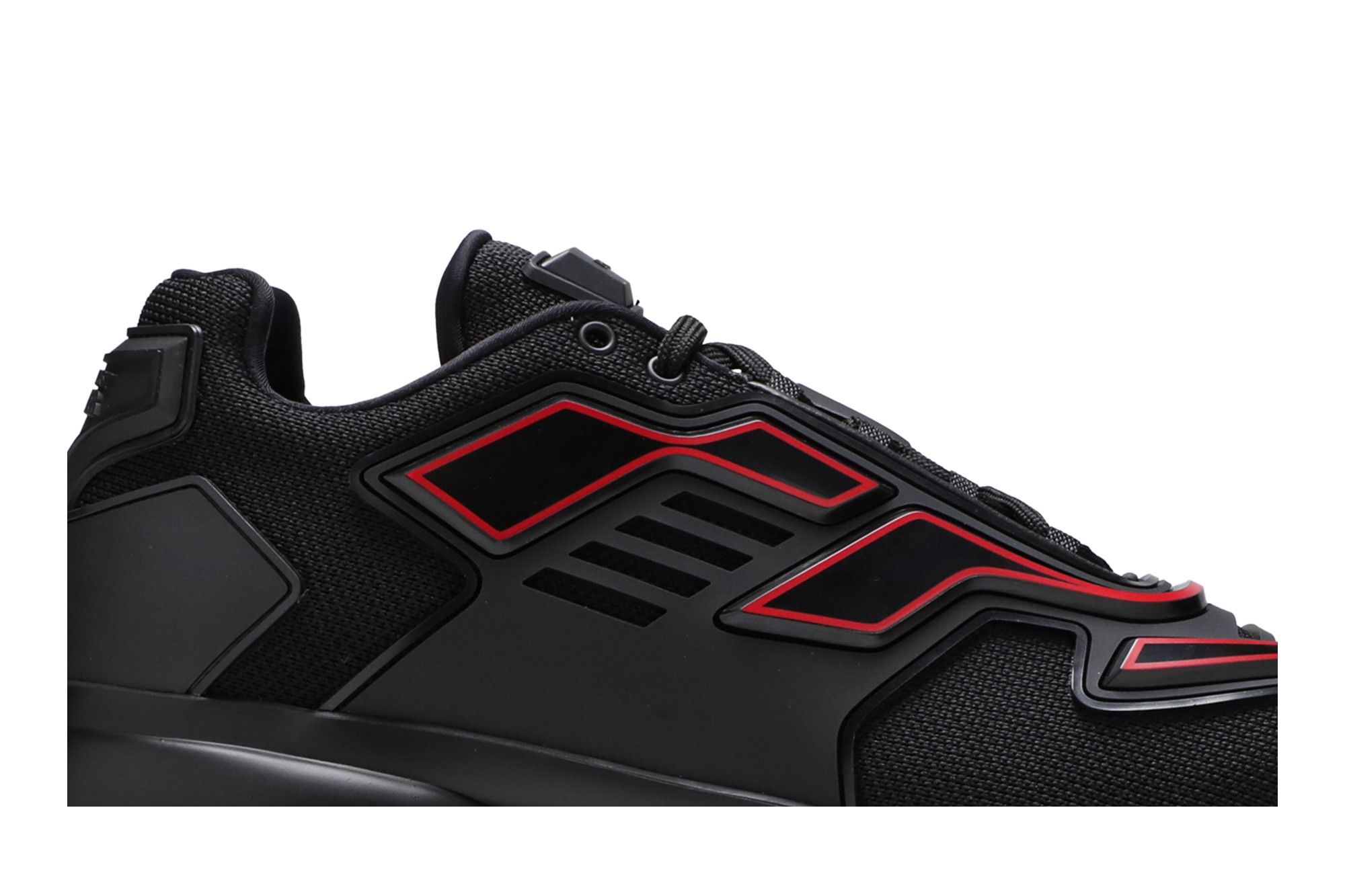 Prada Cloudbust Thunder Knit 'Black Red' - 2