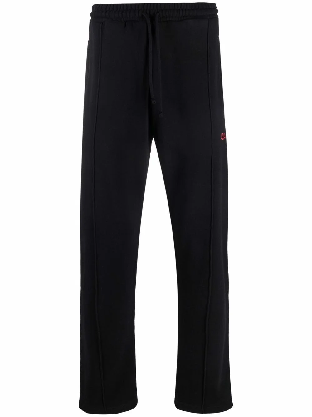 embroidered logo track pants - 1