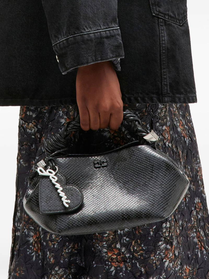 GANNI heart-shaped charm outlook