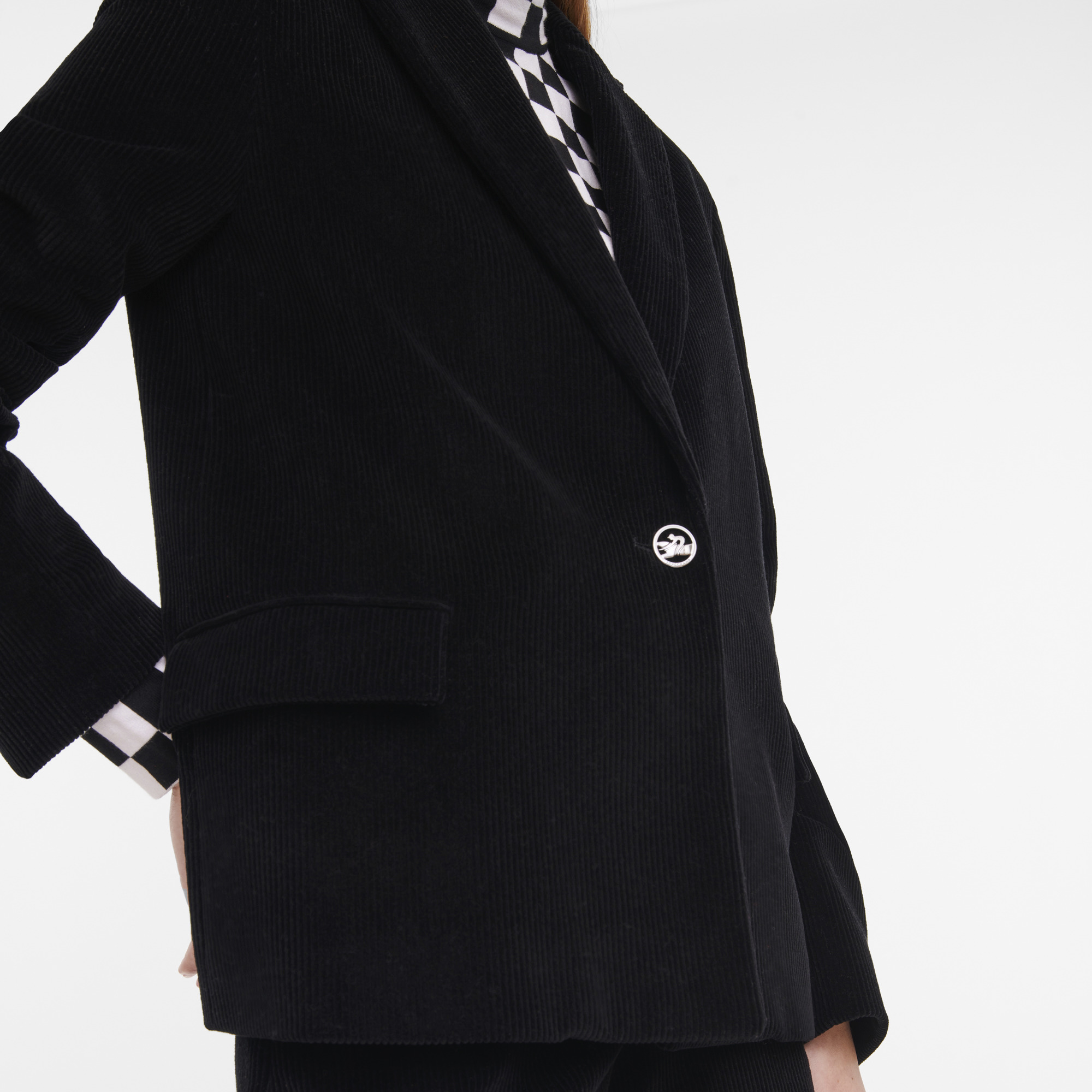 Jacket Black - Velvet - 3