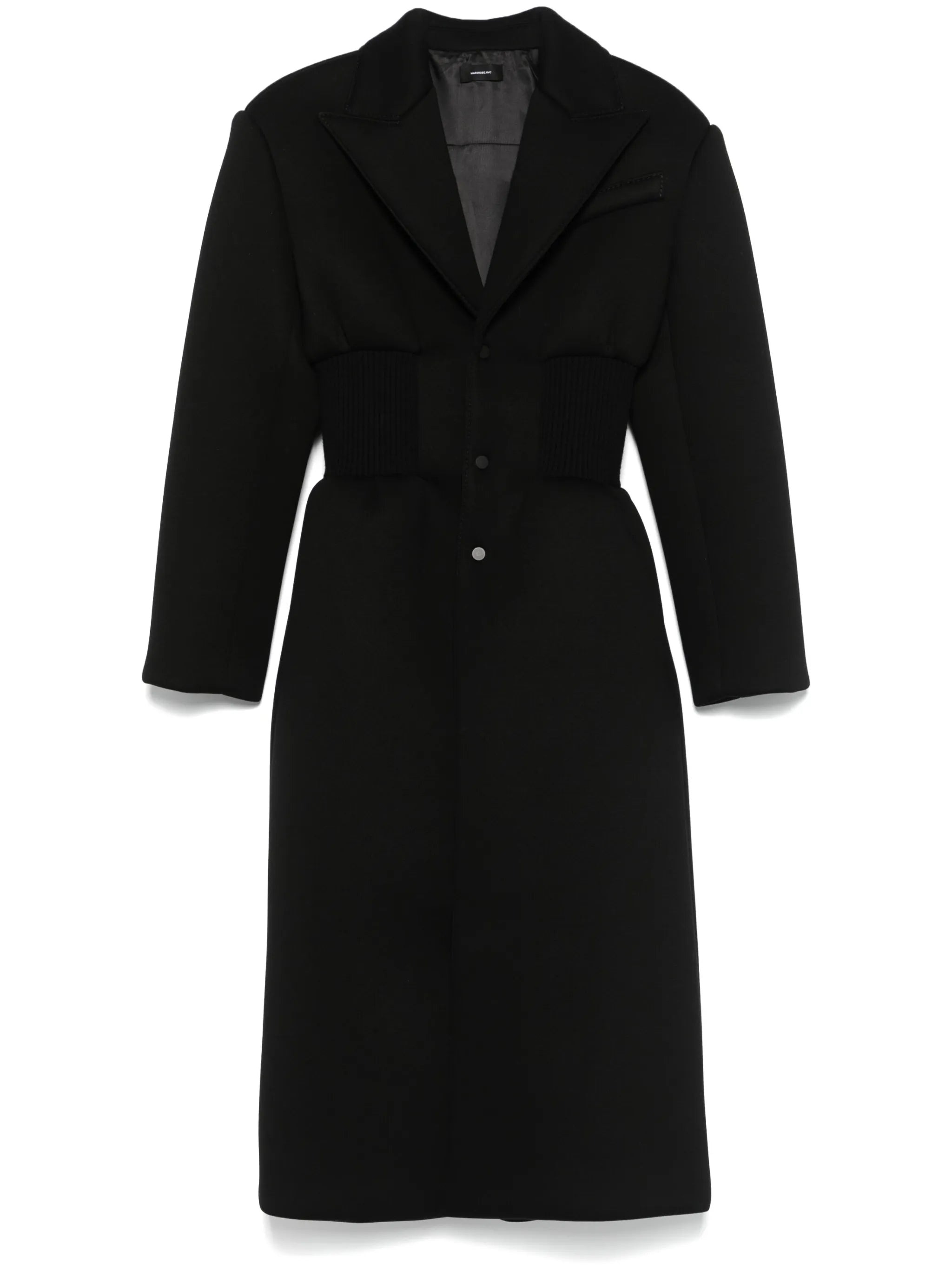 single-breasted coat - 1