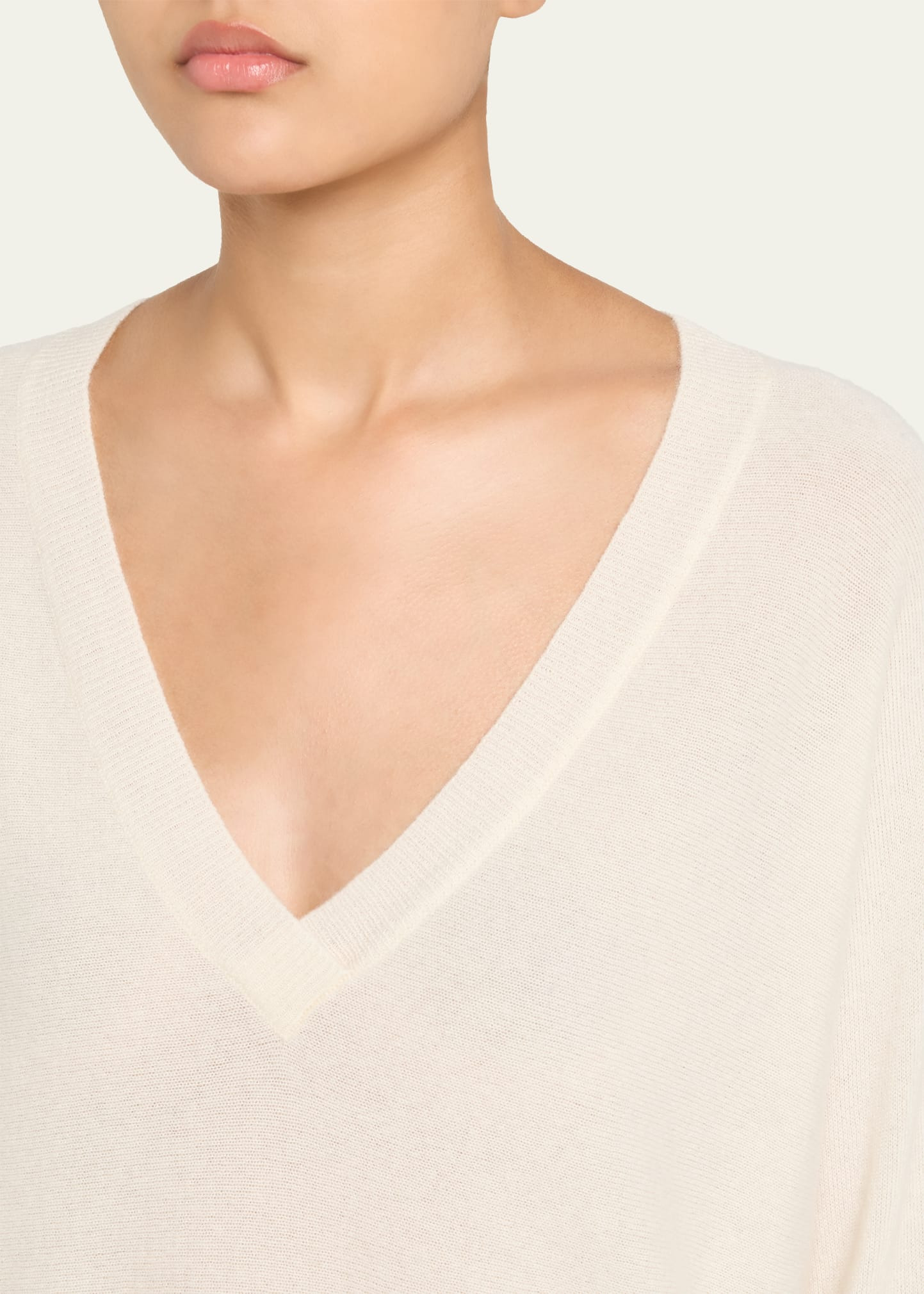 Kenny V-Neck Cashmere Sweater - 5