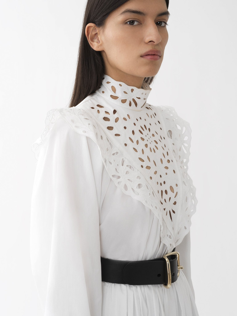 HIGH-NECK BLOUSE 7