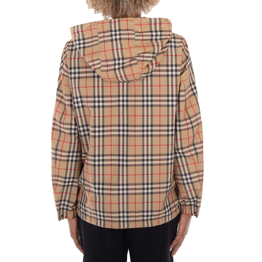 Burberry Vintage Check Drawstring Hooded Jacket - 4