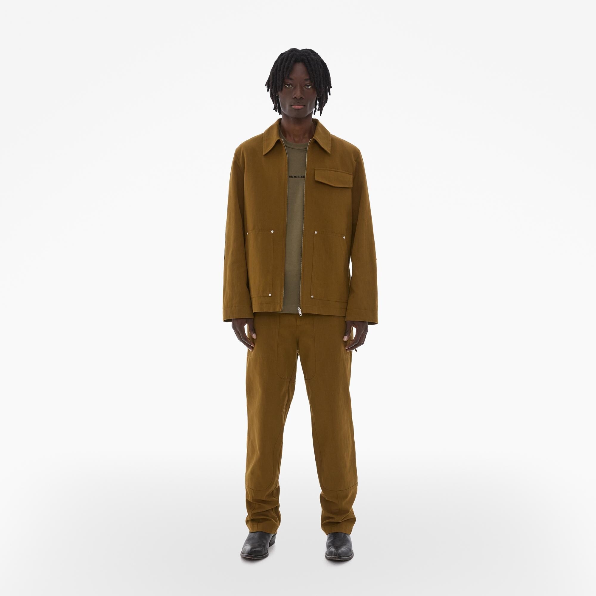 COTTON TWILL COACH JACKET - 2