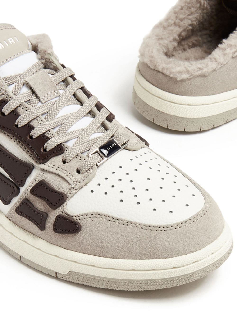 Skel panelled sneakers - 5