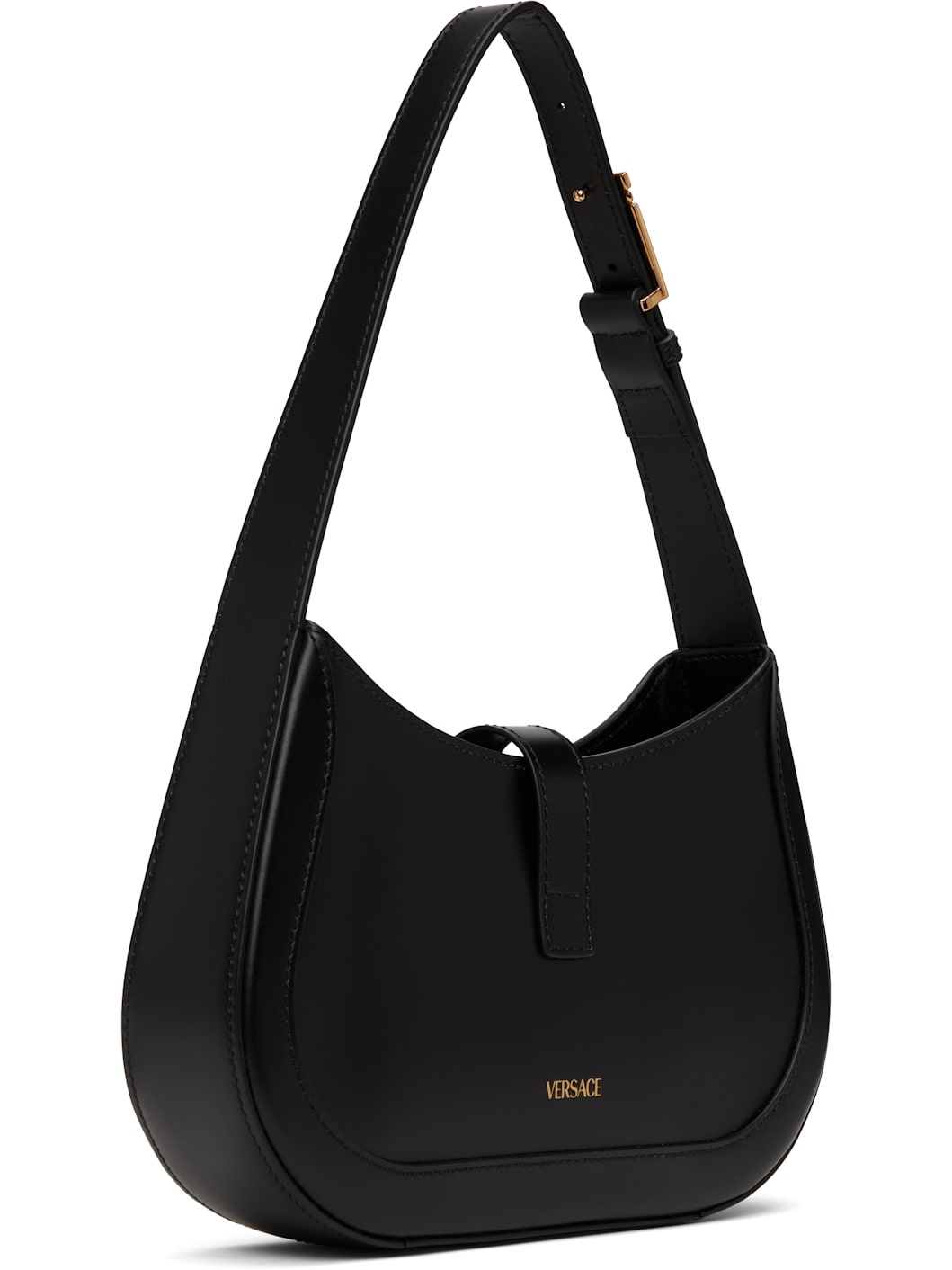 Black Greca Goddess Small Bag - 3