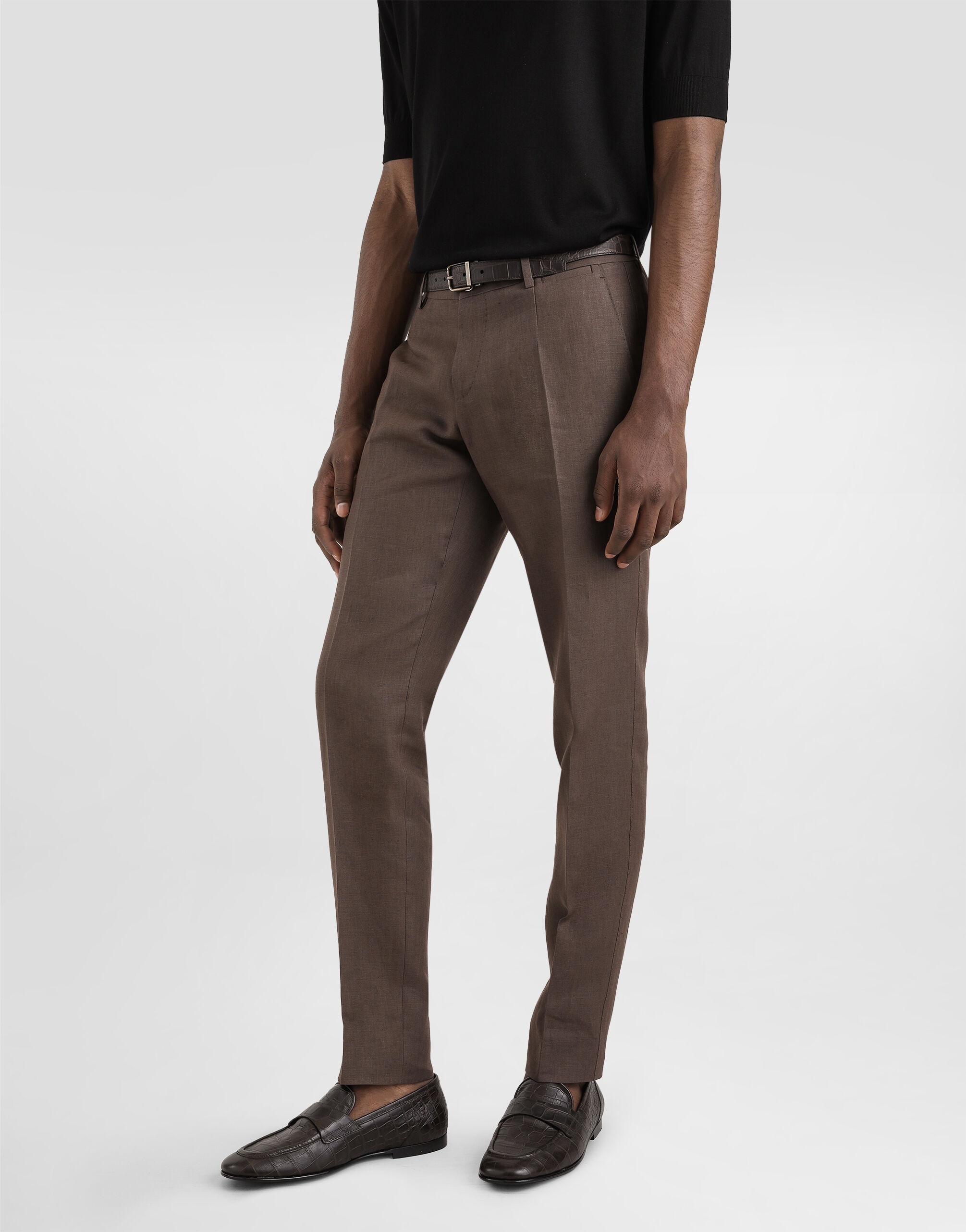 Tailored linen pants - 4