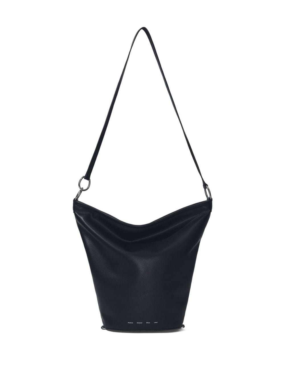 Sling leather bucket bag - 7