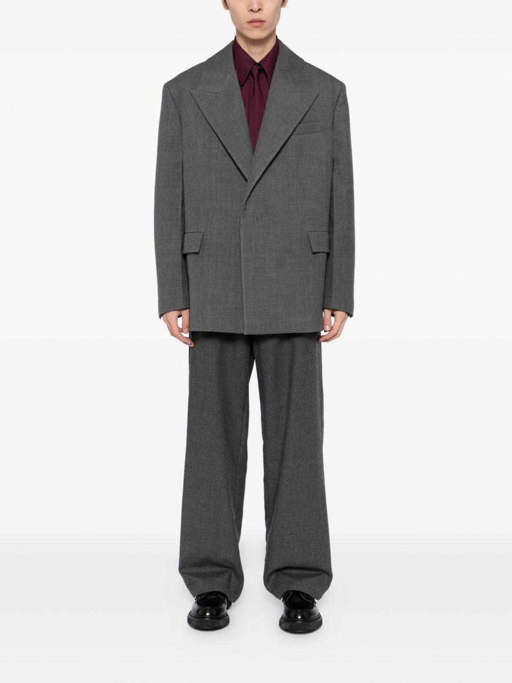 single-breasted blazer - 2