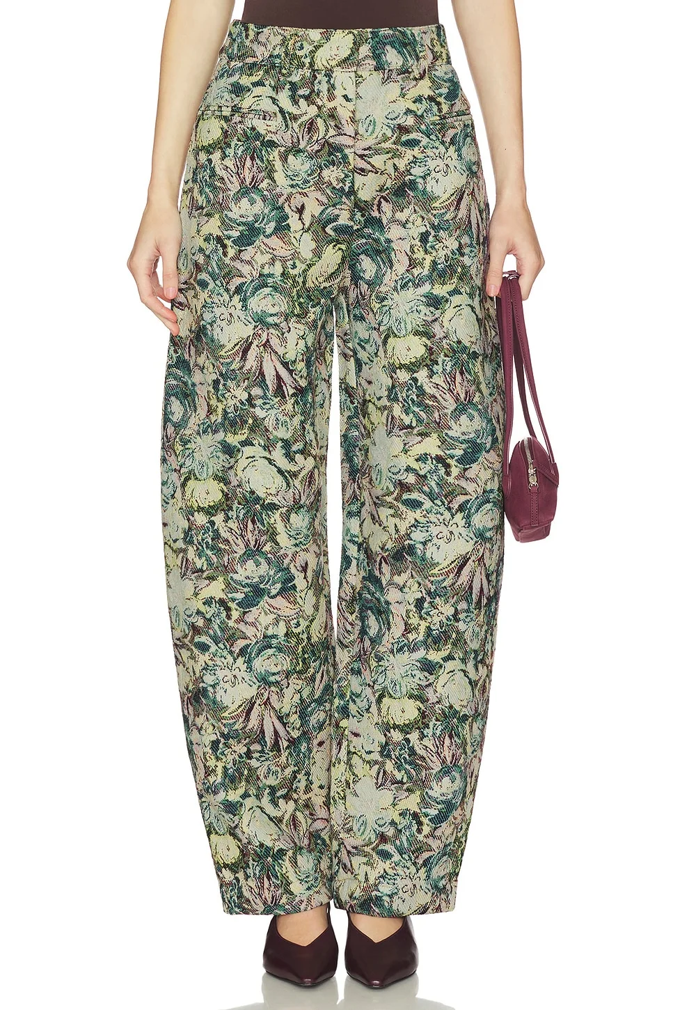 Tapestry Jacquard Pant - 1