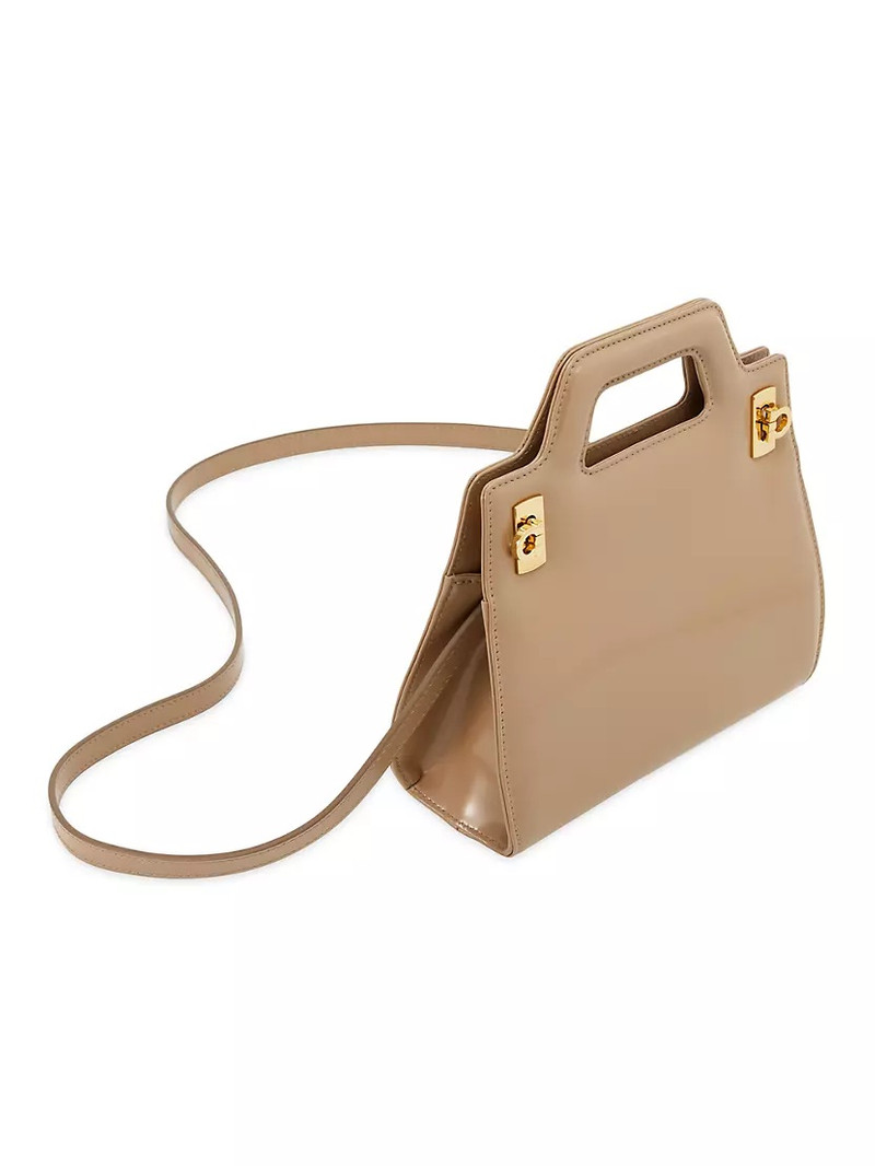 Mini Wanda Leather Top-Handle Bag 6