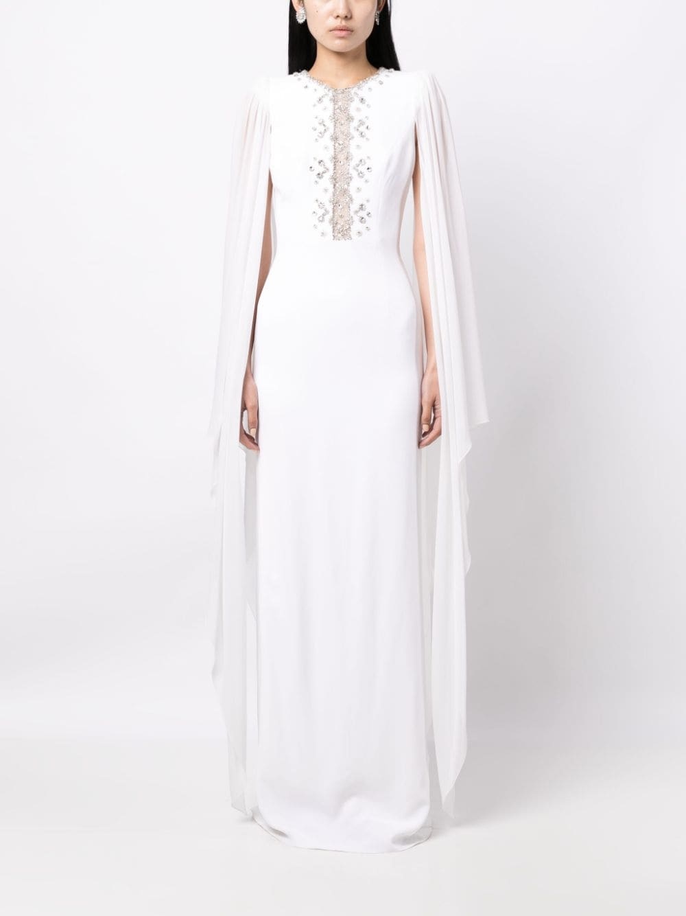 Saga crystal-embellished dress - 2