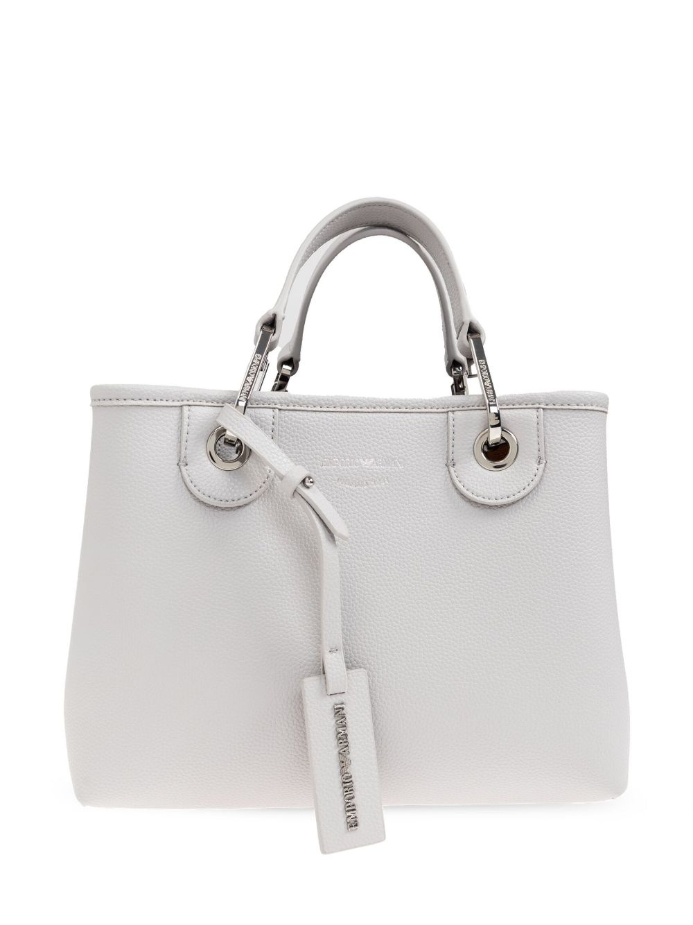 logo-debossed tote bag - 1