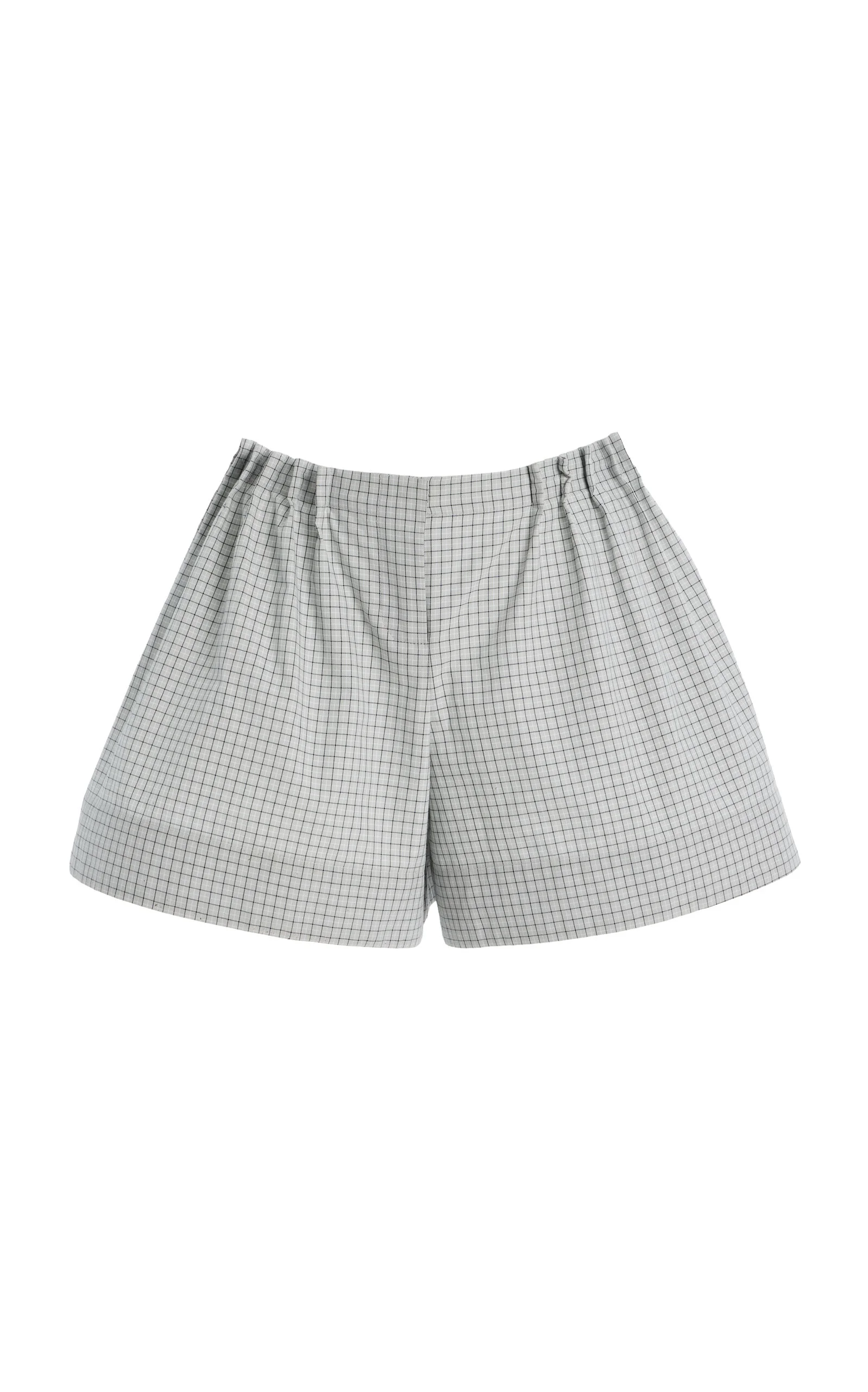 The Lennon Cotton-Blend Shorts grey - 1