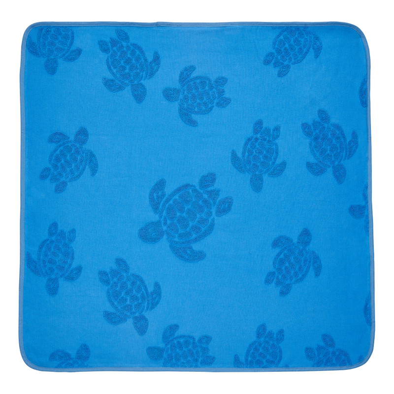 Vilebrequin Baby Beach Towel Turtle Jacquard Solid outlook