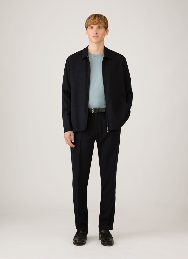 Sunspel Sea Island Cotton Knit T‑shirt outlook