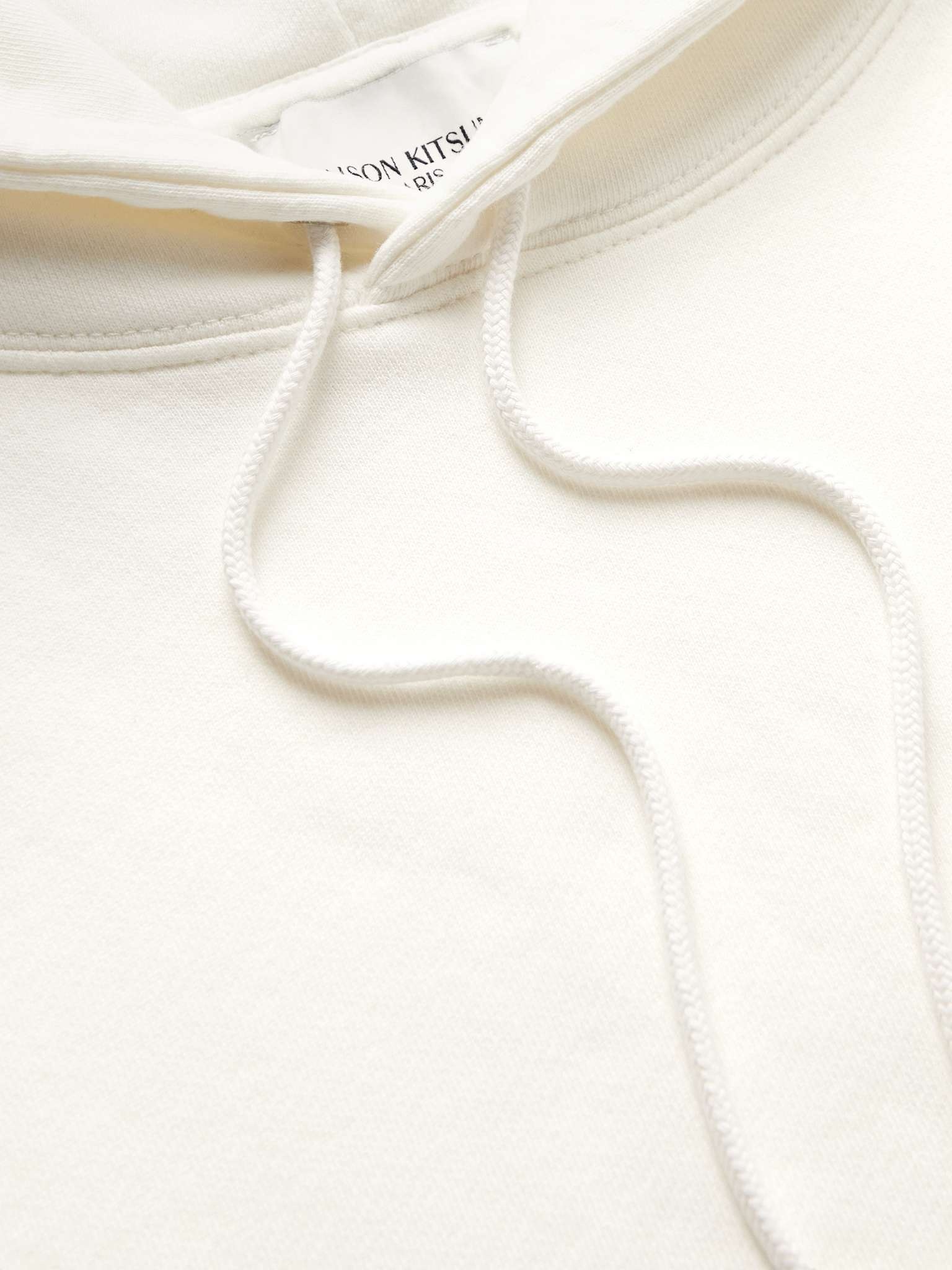 Chillax Fox Logo-Appliquéd Cotton-Jersey Hoodie - 5