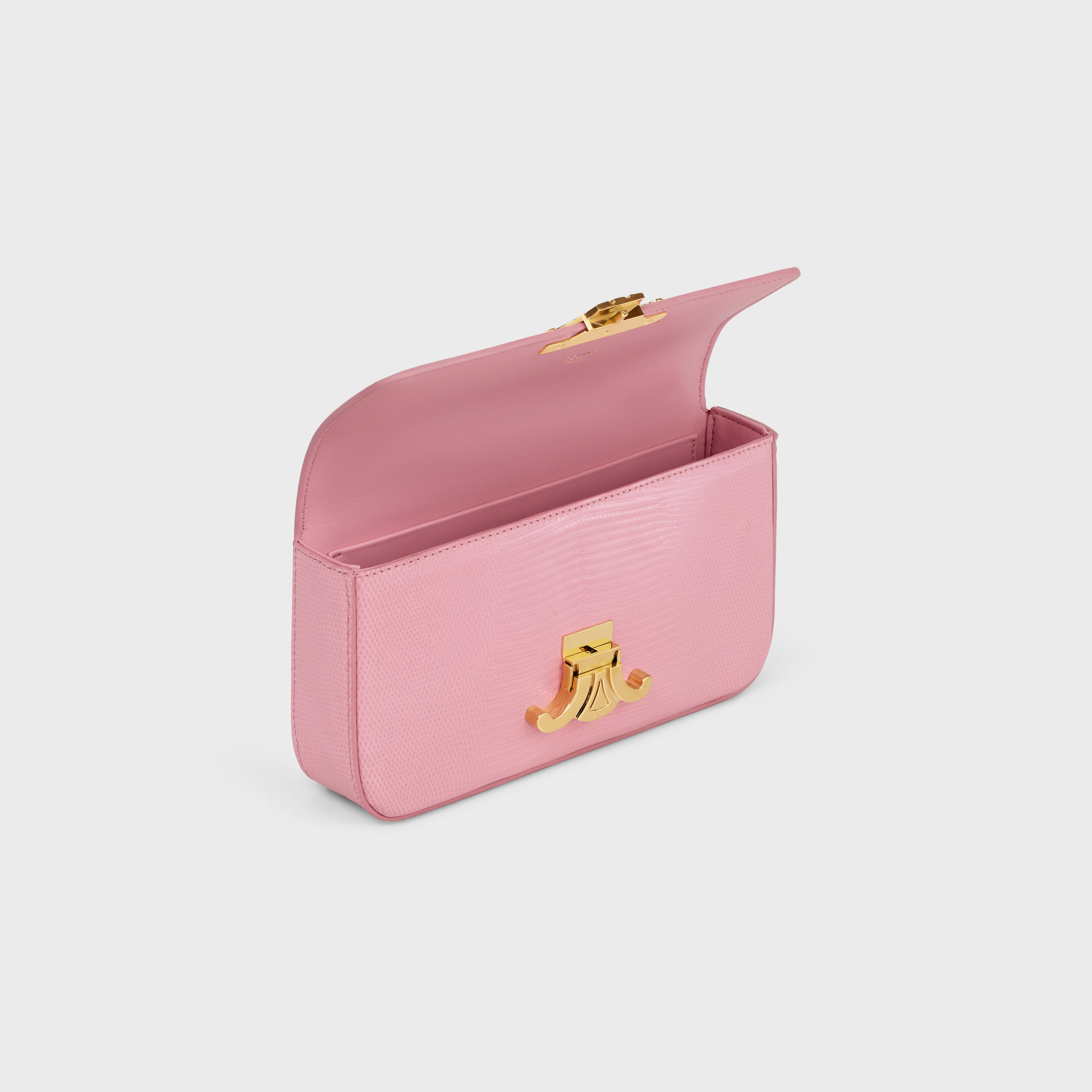 CHAIN SHOULDER BAG CLAUDE in lizard - 4