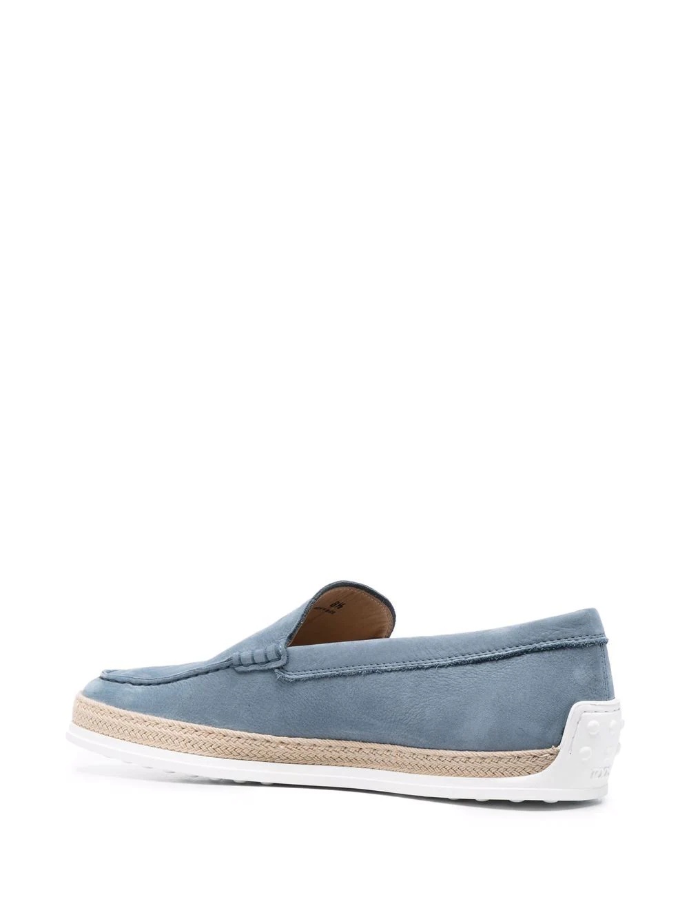 almond-toe suede loafers - 3