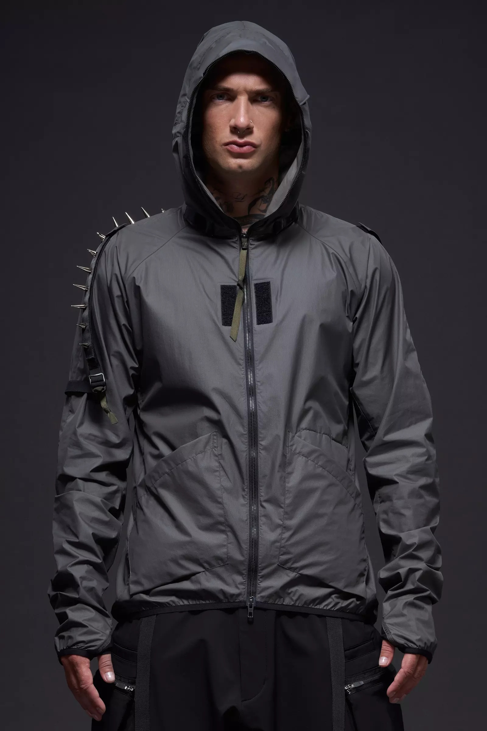 J118-WS Packable Windstopper® Jacket Gray - 10