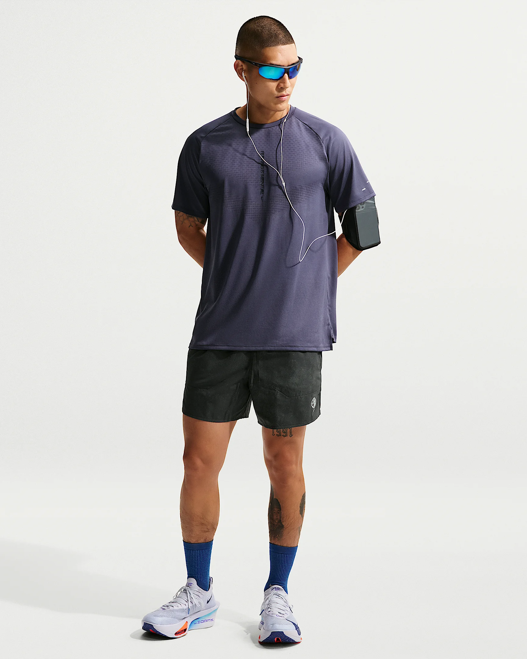 Nike Stride Men's 5" Brief-Lined Running Shorts with Reflective Accents - 1