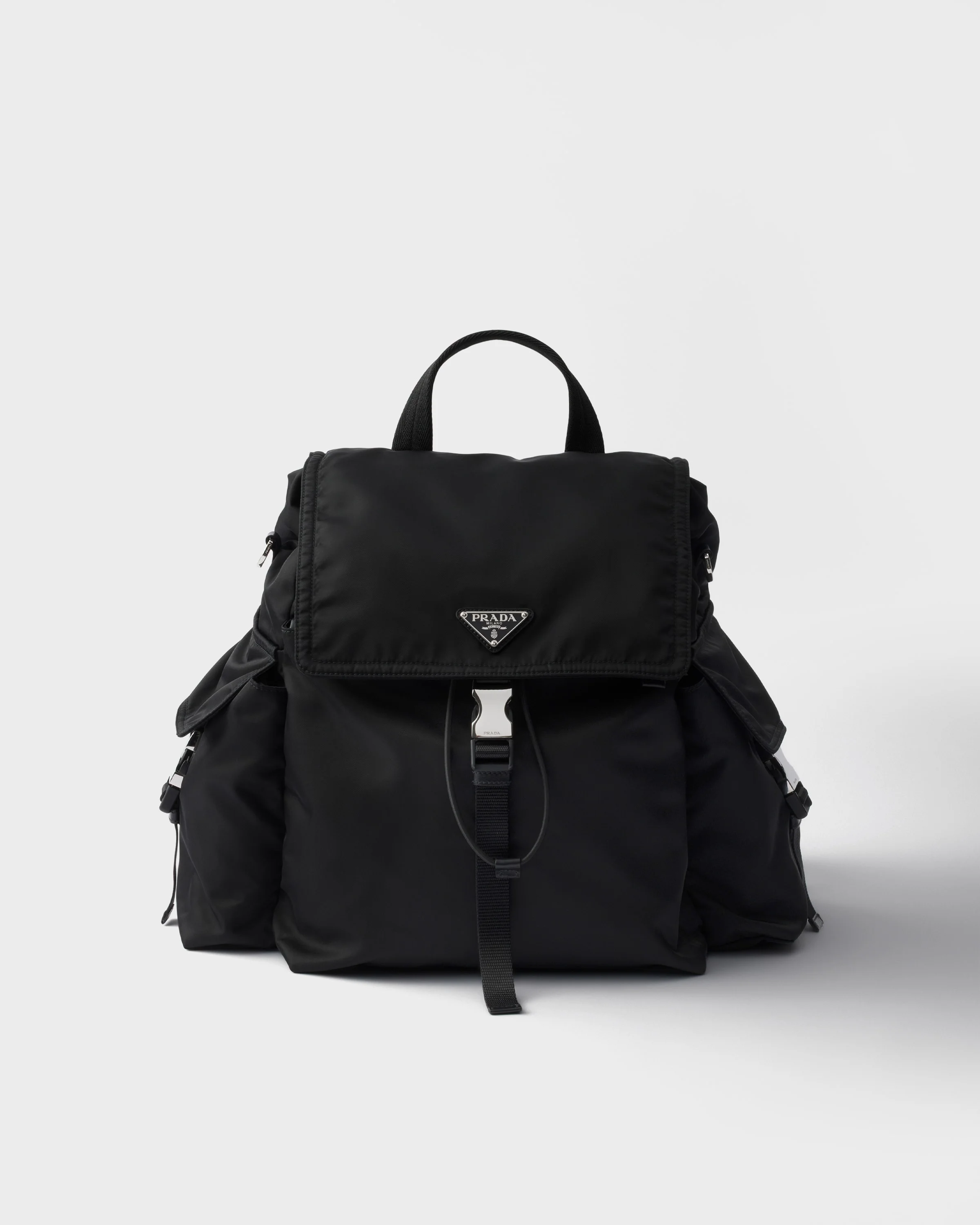 Prada Explore Re-Nylon and leather backpack - 1