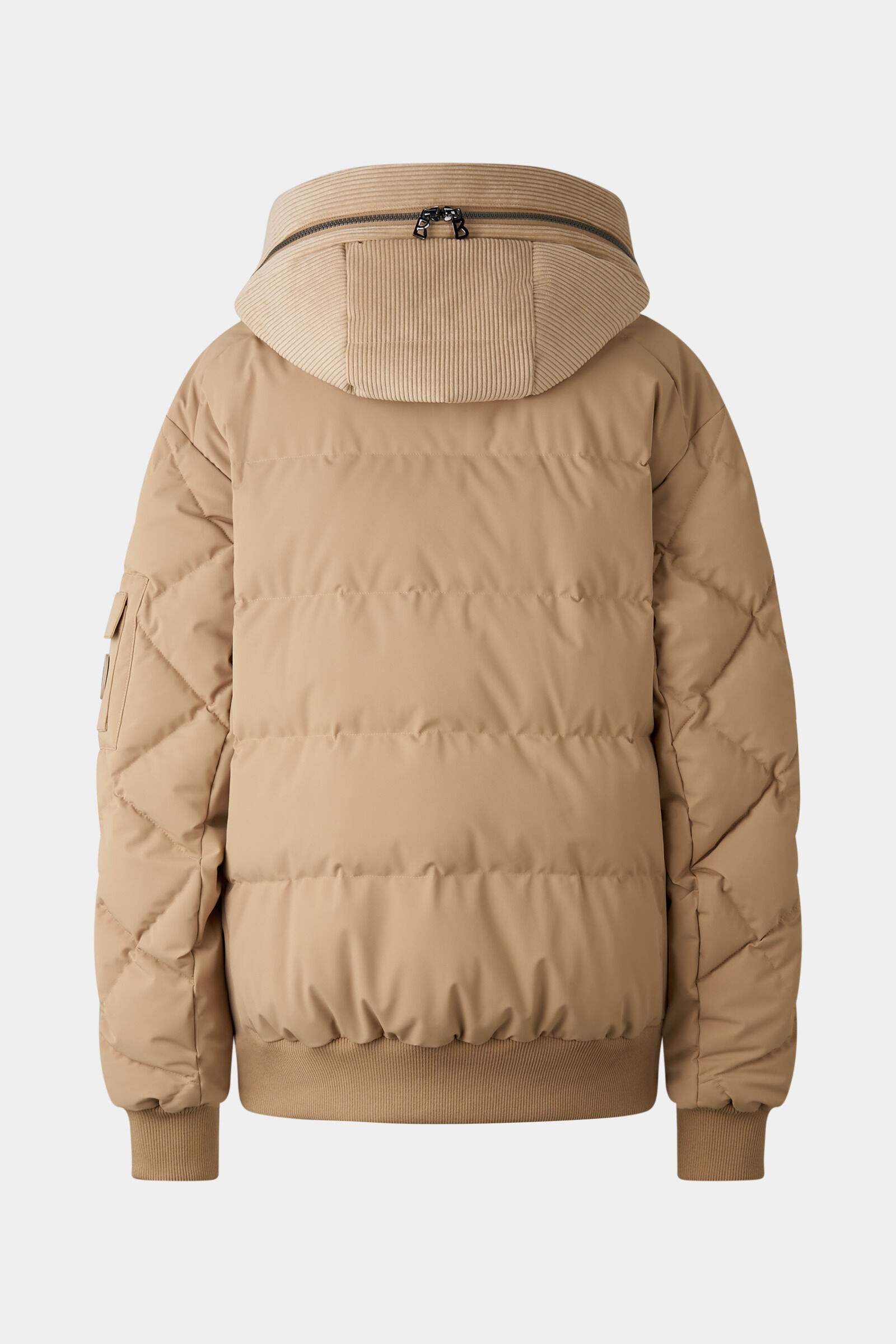 Corey Corduroy ski jacket in Camel - 3